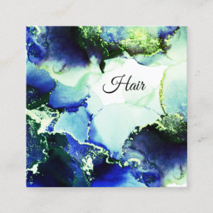 Carte De Visite Carré *~* Générique. Fille Nails Lashes Reiki Cheveux