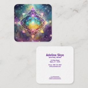 Carte De Visite Carré guérison spirituelle