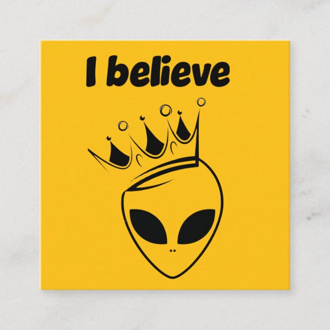 Carte De Visite Carré I believe (Devant)