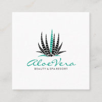 Illustration minimaliste blanche et Turquoise en l