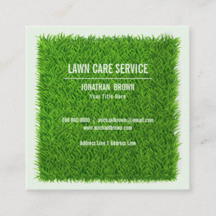 Carte De Visite Carré jardin service de pelouse