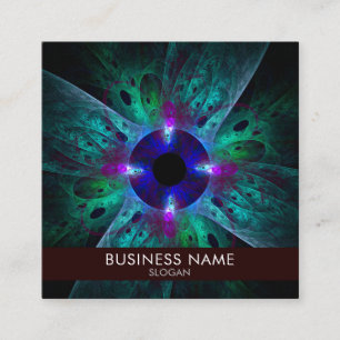 Carte De Visite Carré Le professionnel de l'art Abstrait