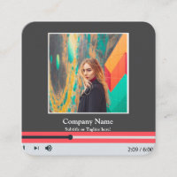 Lecteur de musique de code QR moderne Liste de lec
