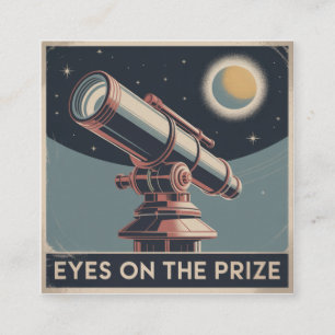 Carte De Visite Carré Les Yeux Sur Le Prix