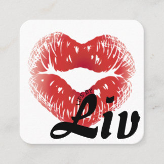 Carte De Visite Carré Liez-le simplement