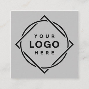 CARTE DE VISITE CARRÉ MODERNE, ÉLÉGANT ET PERSONNALISABLE