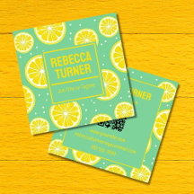Motif tranche de citron vert et jaune, code QR