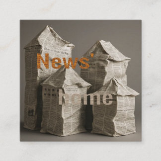 Carte De Visite Carré news' home