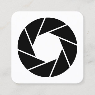 Carte De Visite Carré Ouverture