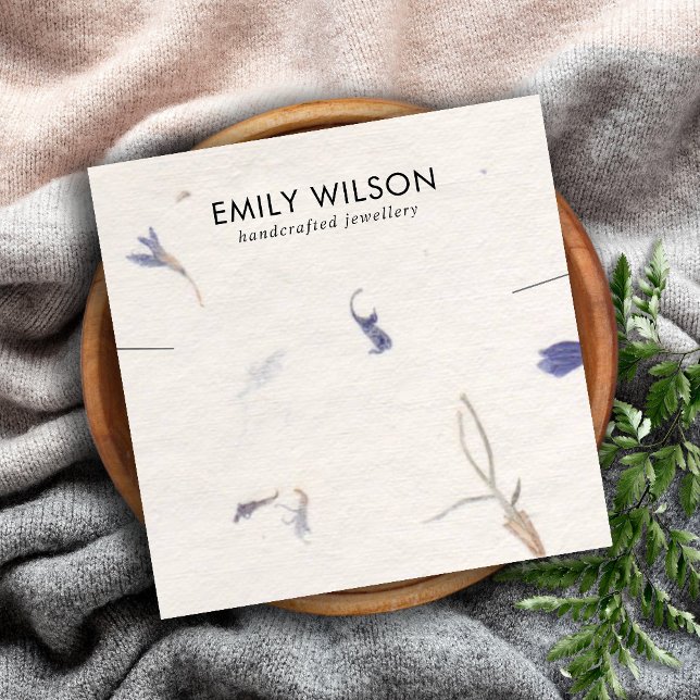 CARTE DE VISITE CARRÉ PAPIER MAINTENANT EN PAIN ÉCRAN EN LACE (Créateur téléchargé)