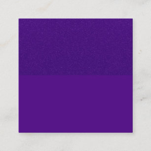 Carte De Visite Carré Parties scintillant-Top Royal Purple Carré Card -