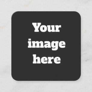 Carte De Visite Carré Personnalisé