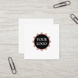 Carte De Visite Carré Personnalisé Personnalisé Votre Propre Logo Carr