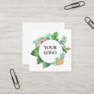 Carte De Visite Carré Personnalisé Personnalisé Votre Propre Logo Carré