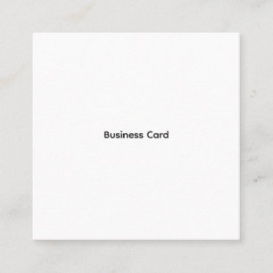 Carte De Visite Carré Personnalisé Professionnel