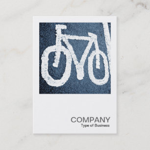 Carte De Visite Carré Photo 011 - Vélo de route
