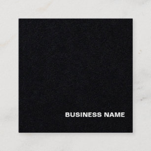 Carte De Visite Carré Plaine de luxe élégante de conception