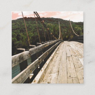 Carte De Visite Carré pont de castor