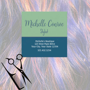 Carte De Visite Carré Professional Moderniser Minimaliste Attraper Les Y