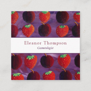 Carte De Visite Carré Professionnel Carré moderne