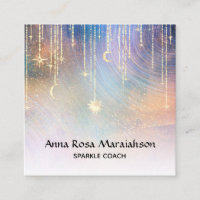 *~* Rainbow Gold Sparkle Moon Sun Celestial Stars