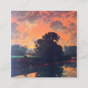 Carte De Visite Carré Rivière Scutney Par Maxfield Parrish