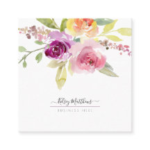 Roses d'été aquarelle de PixDezines, prune