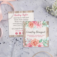 Rustic Wood Country Agritourisme Floral Médias soc