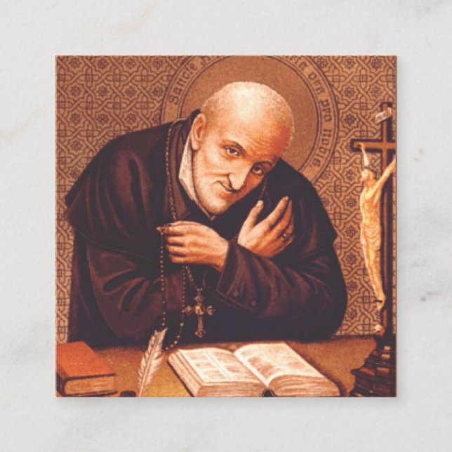Carte De Visite Carré Saint Alphonse de Liguori (Devant)