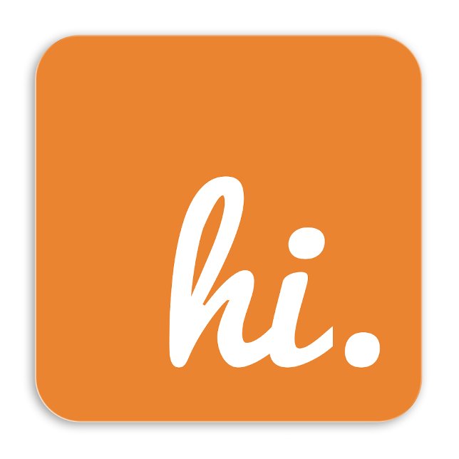 Carte De Visite Carré salut (Créateur téléchargé)