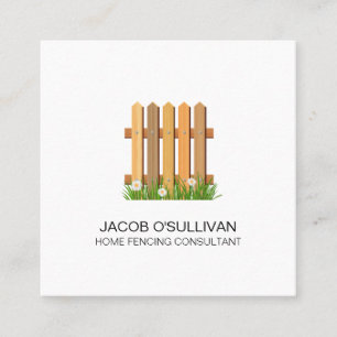 Carte De Visite Carré Sécurité des clôtures