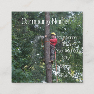Carte De Visite Carré Service d'arborescence