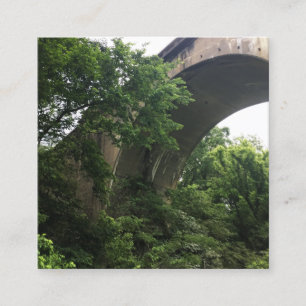 Carte De Visite Carré sous le pont