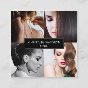 Carte De Visite Carré Style de maquillage