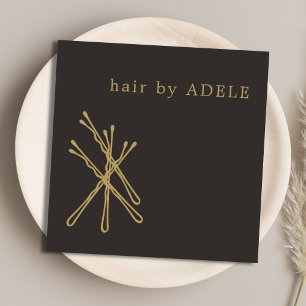 Carte De Visite Carré Styliste minimaliste moderne élégante