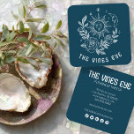 Carte De Visite Carré Sun Moon & Rose Magique Boho CUSTOM Médias sociaux<br><div class="desc">Montrez votre style avec ce dessin dessiné à la main devant le carte de visite. Cliquez sur "personnaliser" pour modifier la police, les couleurs et les tailles du texte et de l'arrière - plan. Modifiez les icônes des médias sociaux pour répondre à vos besoins. Parfait pour les professionnels de la...</div>