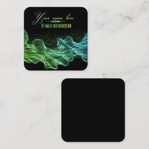 Carte De Visite Carré Tarjeta De Visita Cuadrada multicolore