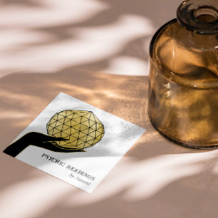 CARTE DE VISITE CARRÉ TAROTS MOYENS PSYCHIQUES FORTUNE TELLER