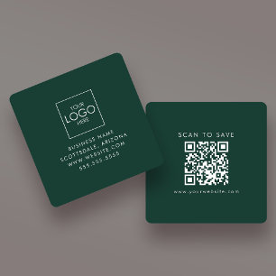 Carte De Visite Carré Téléchargez votre logo générateur de code QR perso