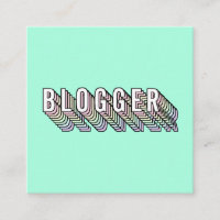 Tendance menthe vert 3d typographie blogueur minim