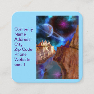 Carte De Visite Carré Transcendant