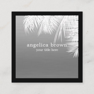 Carte de visite Carré tropical