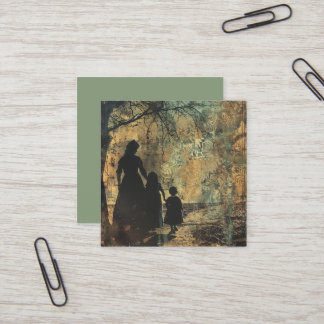 Carte De Visite Carré Un design de la série Gothic Mother #9