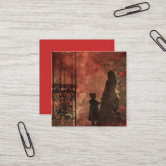 Carte De Visite Carré Un design de la série Mère gothique #3