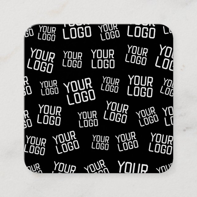 Carte De Visite Carré Votre logo de conception ou d'entreprise | Placeme (Devant)