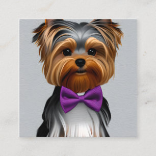 Carte De Visite Carré Yorkshire