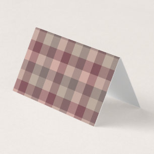 Carte De Visite Carreaux blushwood