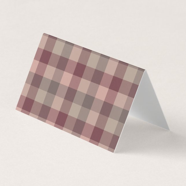 Carte De Visite Carreaux blushwood (Devant)
