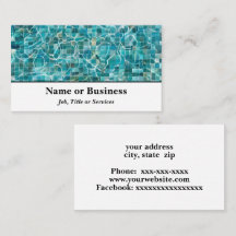 Carrelage dans un bassin