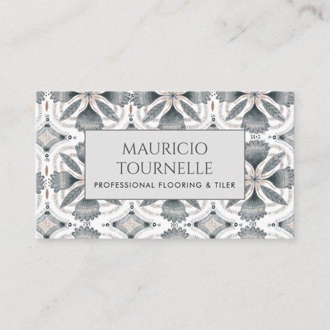 Carte De Visite Carrelage professionnel (Devant)